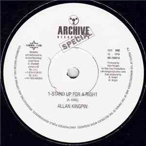 Allan Kingpin - Stand Up For A Right download mp3