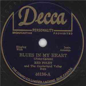 Red Foley - Blues In My Heart / Tennessee Saturday Night download mp3