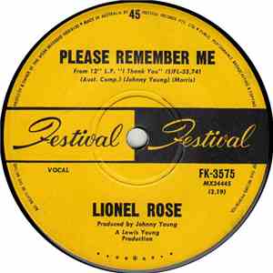 Lionel Rose - Little Ole You download mp3