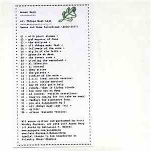 Annen Berg - All Things Must Last download mp3