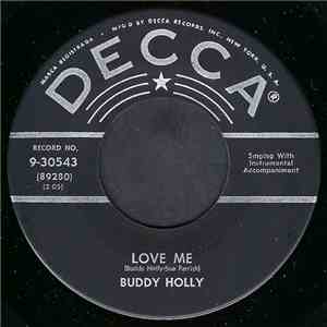 Buddy Holly - Love Me / You Are My One Desire download mp3