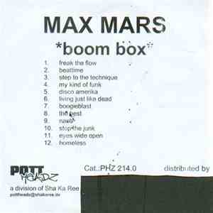 Max Mars - Boom Box download mp3