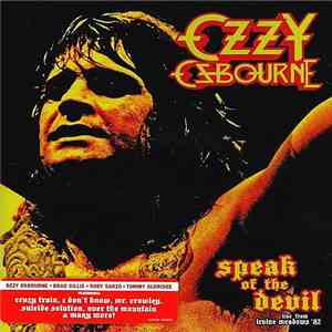 Ozzy Osbourne - Speak Of The Devil: Live From Irvine Meadows '82 download mp3