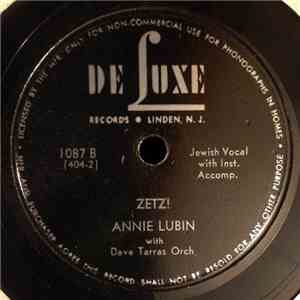 Annie Lubin With Dave Tarras Orch. - Zetz! / Myer download mp3