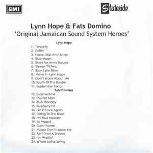 Lynn Hope & Fats Domino - Original Jamaican Sound System Heroes download mp3