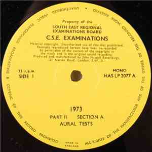 Unknown Artist - C.S.E. Examinations download mp3