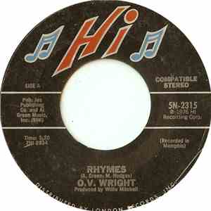 O.V. Wright - Rhymes / Without You download mp3