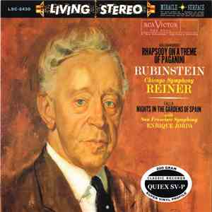 Rubinstein - Rachmaninoff, Falla - Rhapsody On A Theme Of Paganini • Nights In The Gardens Of Spain download mp3