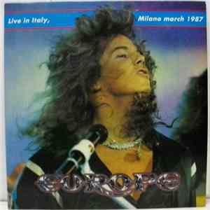 Europe  - Live In Italy, Milano March 1987 mp3 download