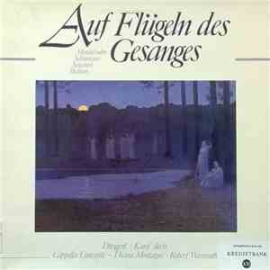 Mendelssohn, Schumann, Schubert, Brahms — Dirigent : Karel Aerts - Cappella Concinite - Diana Montague - Robert Wasmuth - Auf Flügeln Des Gesanges download mp3