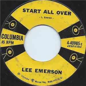 Lee Emerson - Start All Over / Do You Think download mp3
