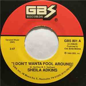 Sheila Adkins  - I Don't Wanta Fool Around download mp3