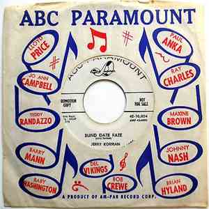 Jerry Korman - Blind Date Fate / Hurry Back download mp3