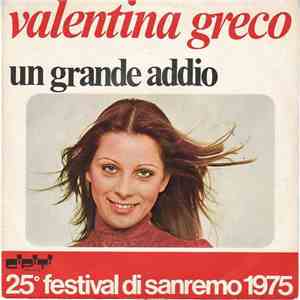 Valentina Greco - Un Grande Addio download mp3