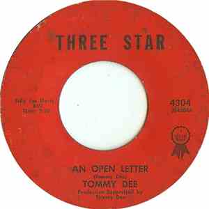 Tommy Dee - An Open Letter download mp3