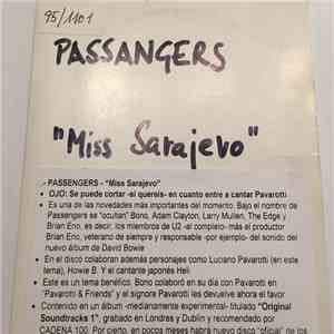 Passengers - Miss Sarajevo download mp3