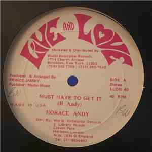 Horace Andy - Must Have To Get It / Girl Of My Dream download mp3