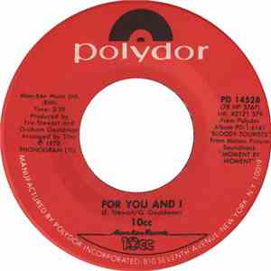 10cc - For You And I download mp3