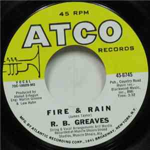 R.B. Greaves - Fire & Rain download mp3