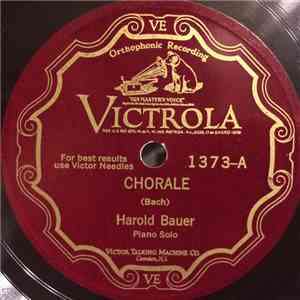 Harold Bauer - Chorale / Impromptu In A Flat download mp3