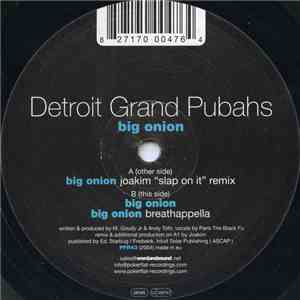 Detroit Grand Pubahs - Big Onion download mp3
