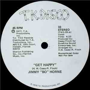 Jimmy "Bo" Horne - Get Happy / It's Your Sweet Love download mp3