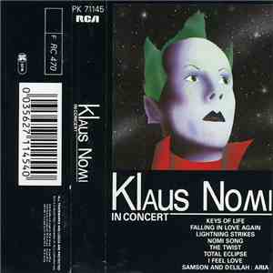 Klaus Nomi - In Concert download mp3