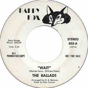 The Ballads - Wait download mp3