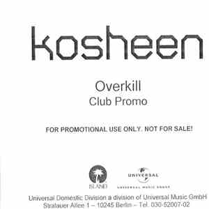 Kosheen - Overkill (Club Promo) download mp3