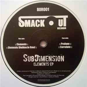 SubDimension - Elements EP download mp3