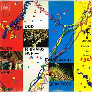 Various - Allen Wohl Und Niemand Weh - Fassenacht Beim MCC download mp3