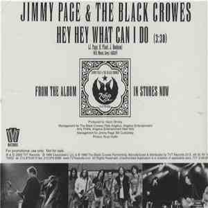 Jimmy Page & The Black Crowes - Hey Hey What Can I Do download mp3