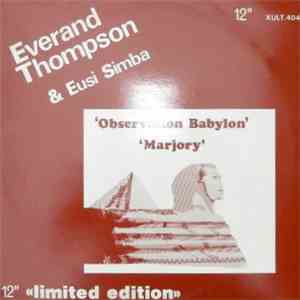 Everand Thompson And Eusi Simba - Observation Babylon / Marjory download mp3