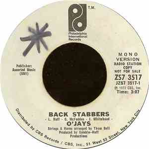 O'Jays - Back Stabbers download mp3
