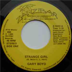 Gary Boyd - Strange Girl download mp3