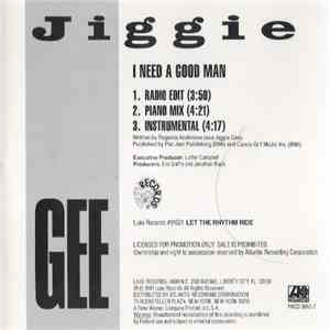 Jiggie Gee - I Need A Good Man download mp3