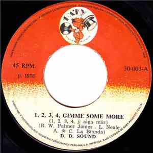 D.D. Sound - 1, 2, 3, 4, Gimme Some More = 1, 2, 3, 4, Y Algo Mas download mp3