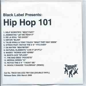 Various - Black Label Presents: Hip Hop 101 download mp3