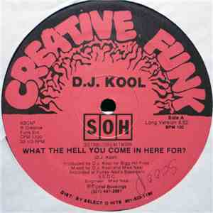 D.J. Kool - What The Hell You Come In Here For? download mp3