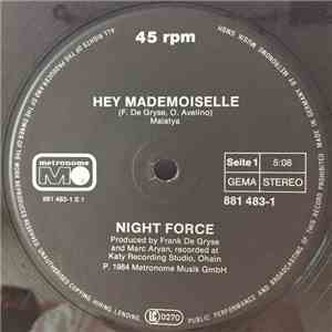 Night Force  - Hey Mademoiselle download mp3