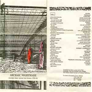 Various - Archaic Nightmare - Excerpt from various Bad Dreams 1980-86 download mp3