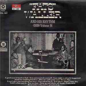 "Fats" Waller And His Rhythm - Complete Recordings Volume 16  download mp3