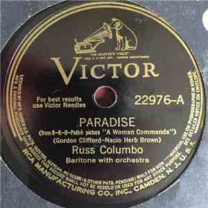 Russ Columbo - Paradise / Auf Wiedersehen, My Dear download mp3