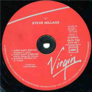 Steve Hillage - L download mp3