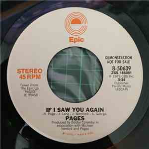 Pages  - If I Saw You Again download mp3