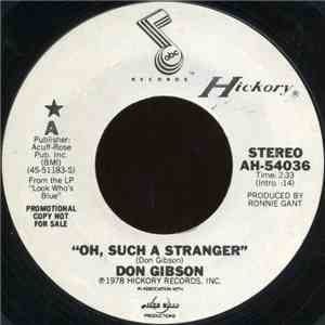 Don Gibson - Oh, Such A Stranger download mp3
