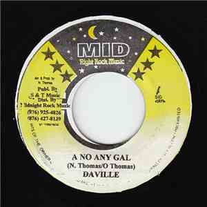 Daville / Midnight Rock Crew - A No Any Gal / West Won Rhythm mp3 download
