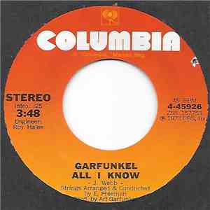 Garfunkel - All I Know / Mary Was An Only Child download mp3