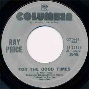 Ray Price - For The Good Times / I Won't Mention It Again download mp3