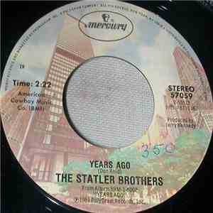 The Statler Brothers - Years Ago download mp3